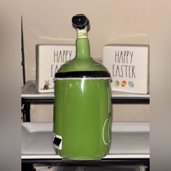 Rae Dunn IRISH COFFEE Mug with Leprechaun Legs Topper. - Picture 5 of 6